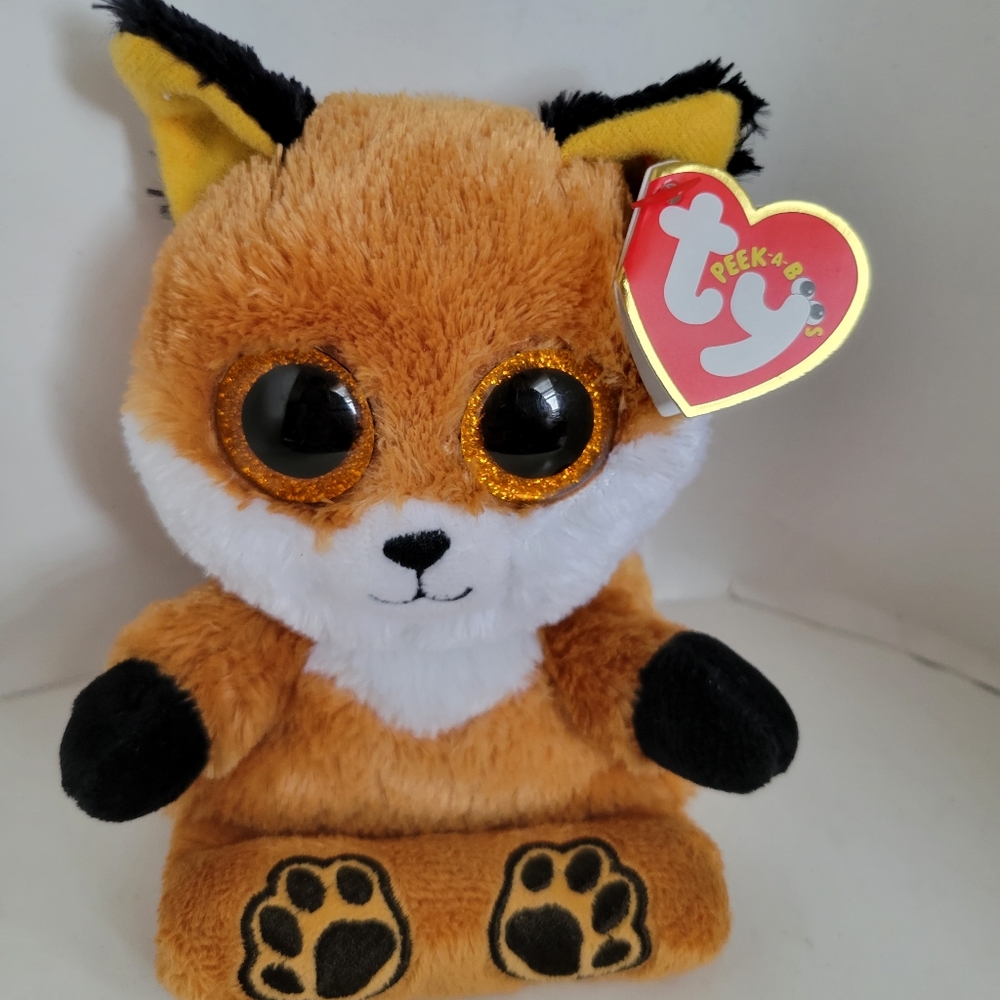TY Beanie Boo Sly Peek a Boo Collection Hang Tag Intact